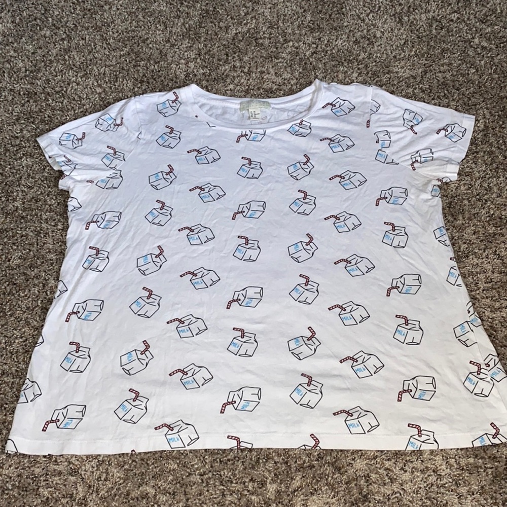 F21 Milk t-shirt Size 2X